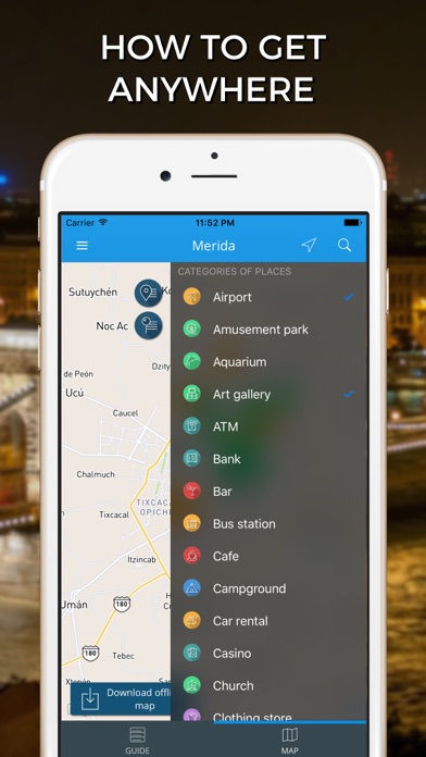 How to cancel & delete Merida Travel Guide with Maps from iphone & ipad 3