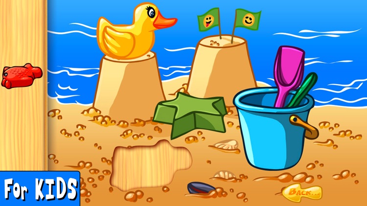 A Free Ocean Animals Puzzle for Kindergarten Kids screenshot-3