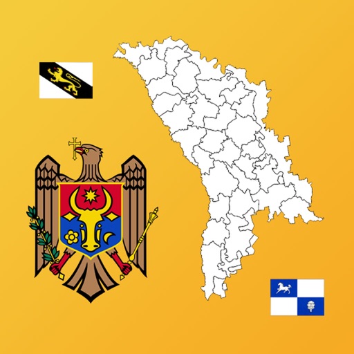 Moldova District Maps, Flags and Capitals iOS App