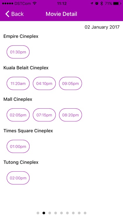 MovieTime - Brunei Cinema Times screenshot-3