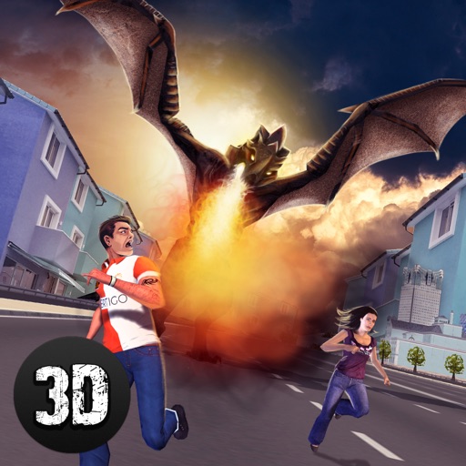 Monster Dragon City Rampage 3D - 2 icon