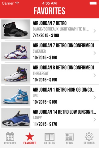 Sneaker Crush Pro: Air Jordan & Nike Release Dates screenshot 3