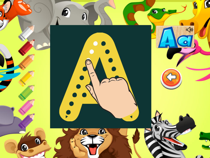 Learning A-Z Alphabet Flashcards Phonic for Kids