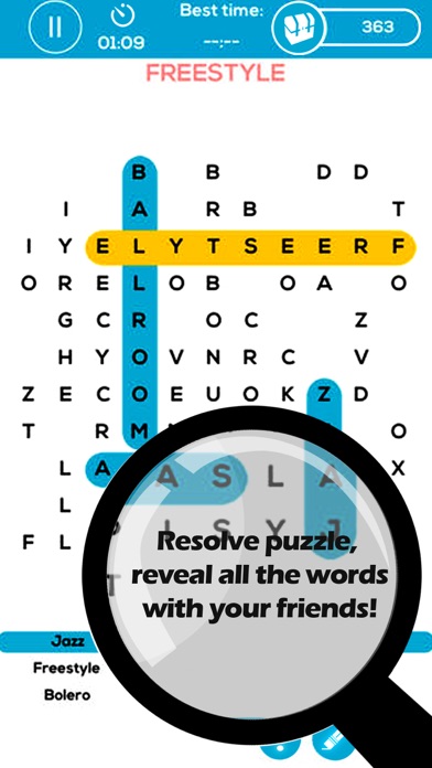 Word Search Puzzles: Brain Challenge Twist screenshot 1