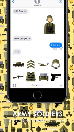 Army Soldiers Stickers Emoji Keyboard By ChatStick(圖2)-速報App