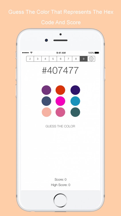 What The Hex? - Color guessing game