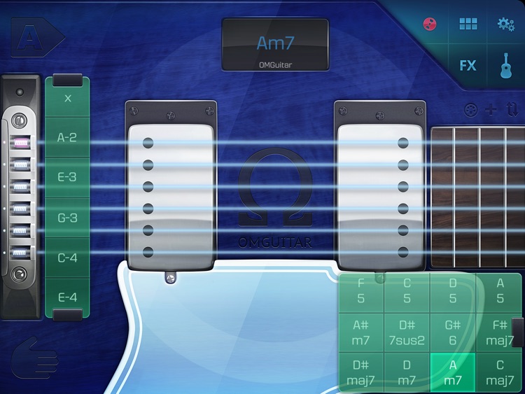 OMGuitar - Digital Guitar with FX and Autoplay screenshot-0