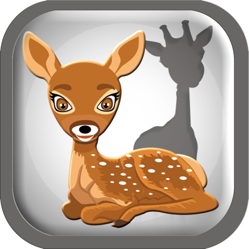 Little Animal shadows puzzle and Vocabulary icon