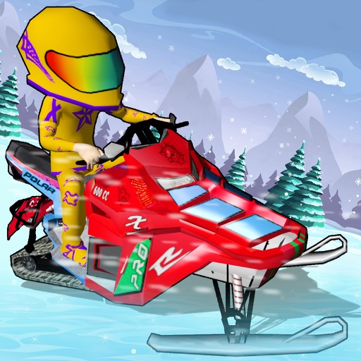 SnowMobile Icy Racing - SnowMobile Racing For Kids iOS App