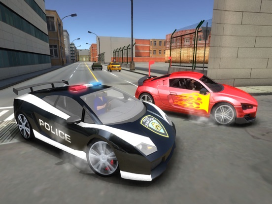 警察カーチェイス運転シミュレータ: 高速レースカーを追いかけるのおすすめ画像2