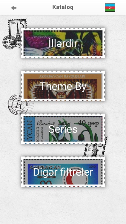 Stamps Azerbaijan,Philately