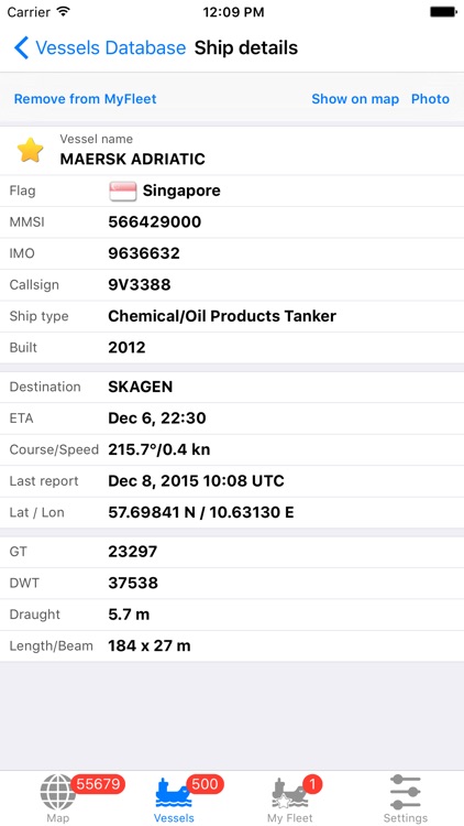 VesselFinder Pro