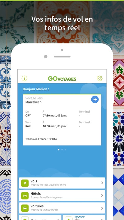 GO Voyages: Vols Pas Chers, Hotels & Loc.Voiture screenshot-3