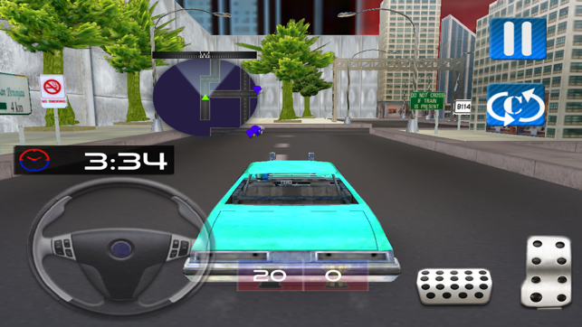 Amazing Police Pursuit Car 3d(圖1)-速報App