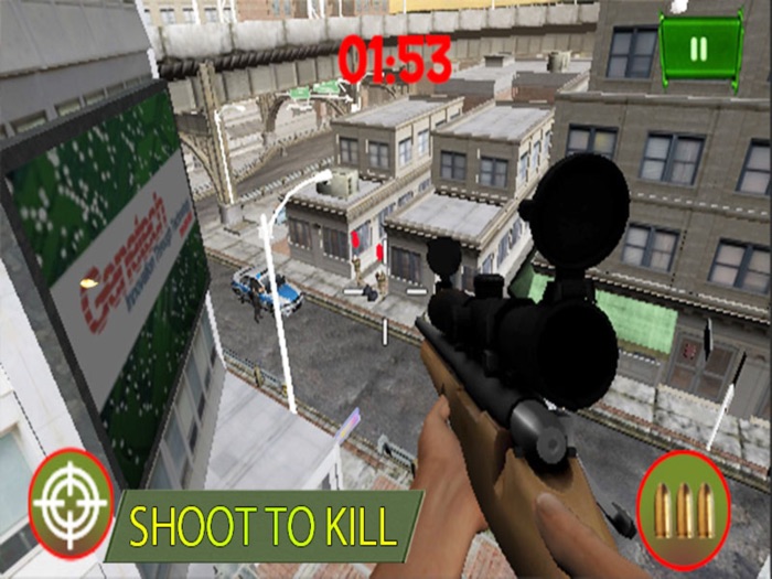 Martial Aim Of Gangster Wipeout Sniper