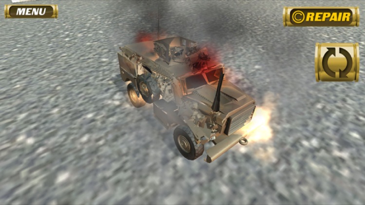 Demolition War Car 3D Sim