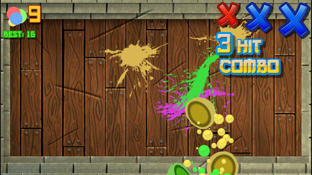 Ninja Slash - Color Balls Slicing Free Games(圖4)-速報App