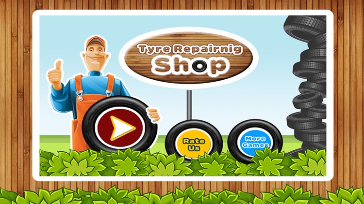 Tyre Repairing Shop - Little Kids Workshop Game