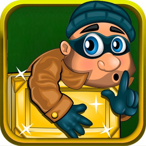 Thief Gold of Vegas - Lucky Diamond Slot-Poker Icon