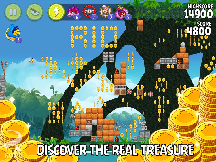 Angry Birds Rio HD screenshot-1