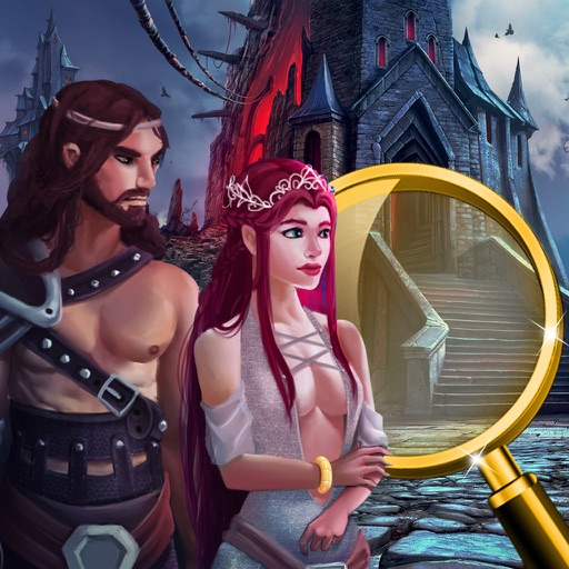 Mystery Castle hidden Objects Murder Scene Games icon