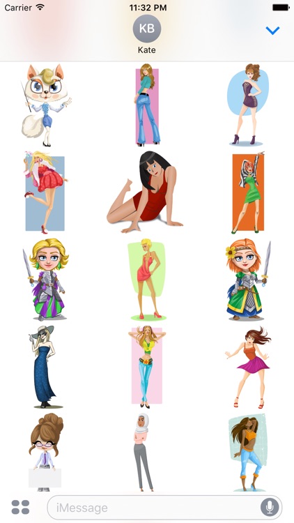 Sexy Girl Stickers screenshot-3