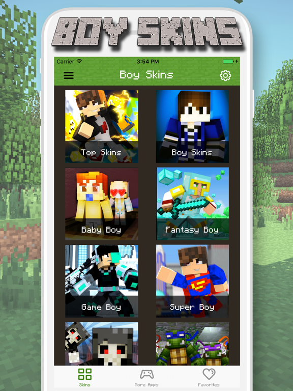 Boy Skins for Minecraft PE - MCPE Skins Freeのおすすめ画像1