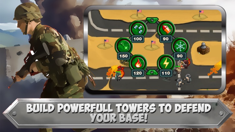 WW2 Battlefield: Tower Defense Frontline Commando