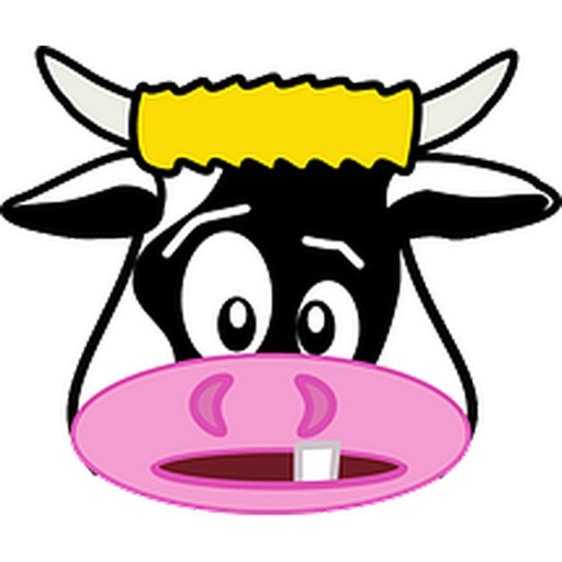 Farm Cows Four Sticker Pack iOS App