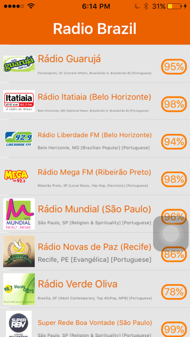 How to cancel & delete Radio Brazil - Rádio Brasil from iphone & ipad 1