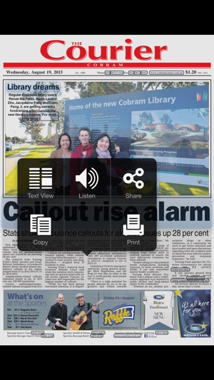 Cobram Courier(圖2)-速報App