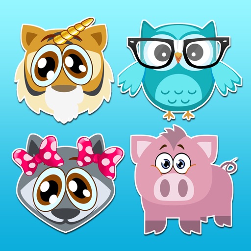 Cute Animal Emoji Keyboard - Personal Art Stickers iOS App