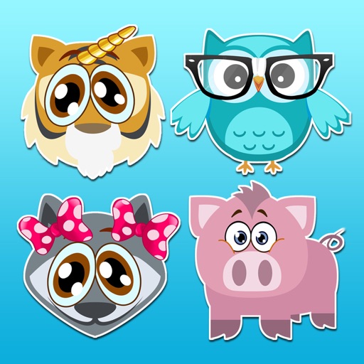 Cute Animal Emoji Keyboard - Personal Art Stickers Icon