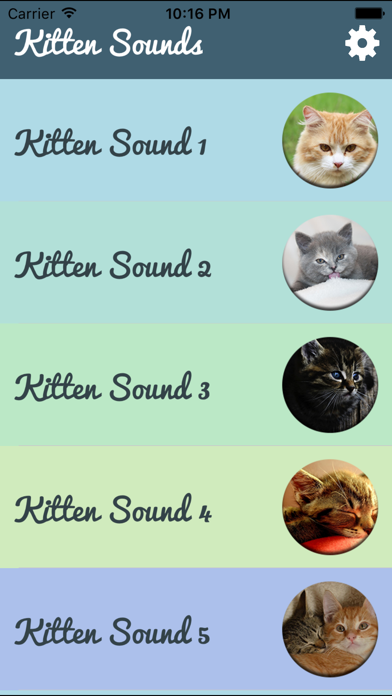 How to cancel & delete Kitten Sounds – Cat Meow Sound from iphone & ipad 2