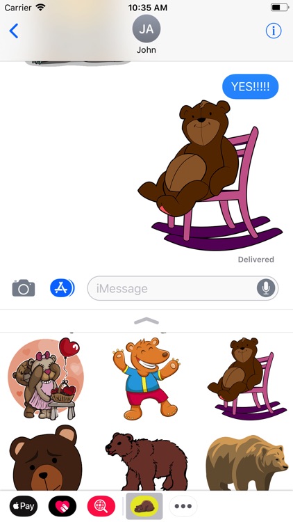 Honey Bear Stickers