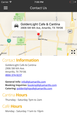 GoldenLight Cafe & Cantina(圖5)-速報App