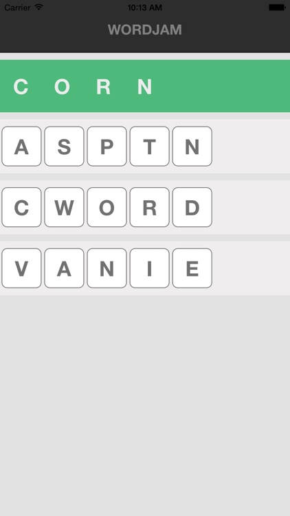 Word Jam - jumble scramble