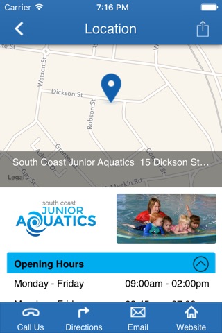 South Coast Junior Aquatics screenshot 3