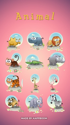 Wild Animals Sticker Collection(圖1)-速報App