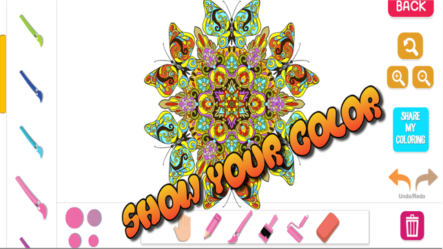 Adult Coloring Beautiful Mandala Stress Relieved(圖2)-速報App