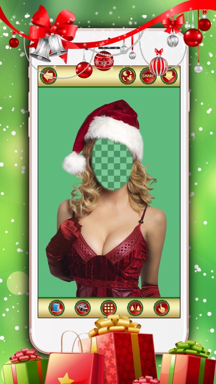 Sexy Santa Photo Editor - Mr & Mrs Claus Costumes screenshot-4