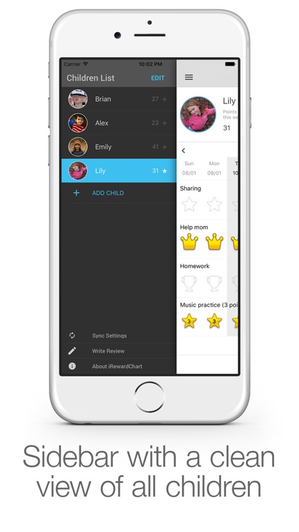 iRewardChart: Parents Reward Tracker Chore chart