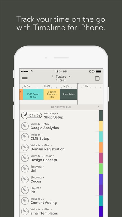 Timelime Time Tracking