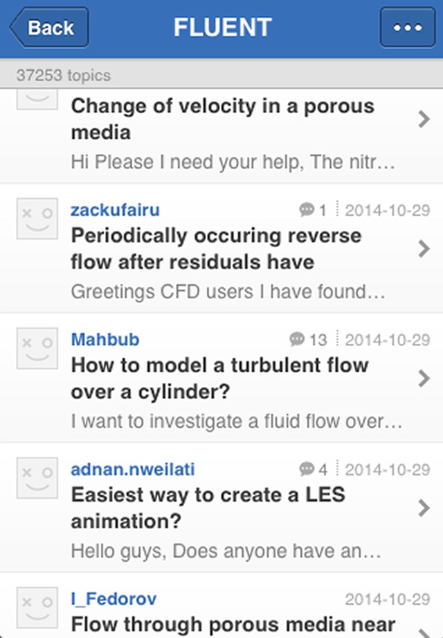 CFD Online Forum screenshot 2