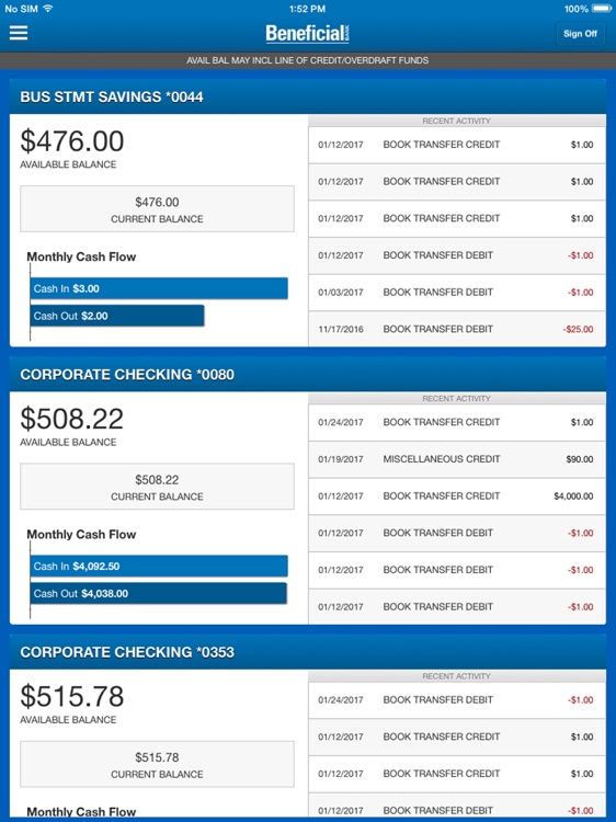 BenMobile Business for iPad