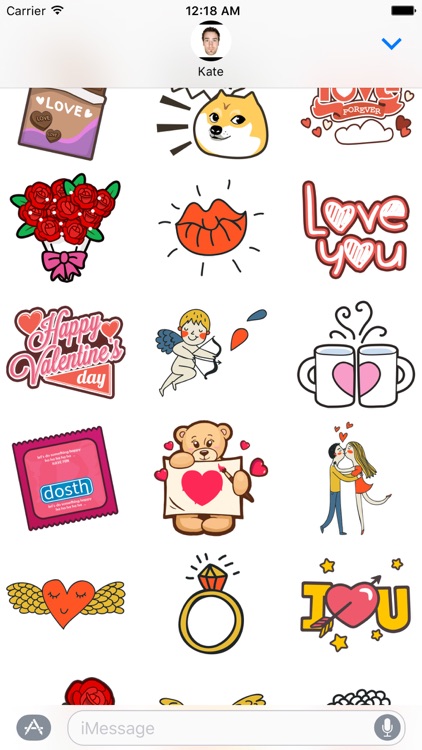 Love Sign - Valentine Stickers
