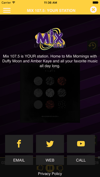 How to cancel & delete Mix 107.5 from iphone & ipad 3