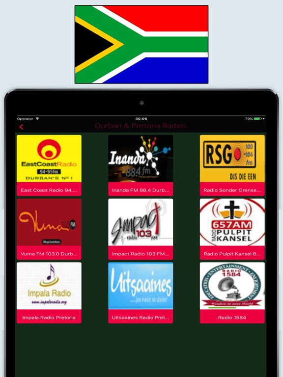 Radio South Africa FM / Radio Stations Online Live screenshot 3
