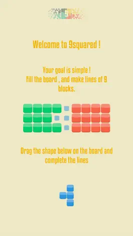 Game screenshot 9squared! - Stack and match colored blocks puzzle hack