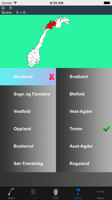 How to cancel & delete Norway County Maps and Capitals from iphone & ipad 3